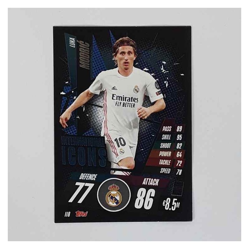 Match Attax International Icon Luka Modric