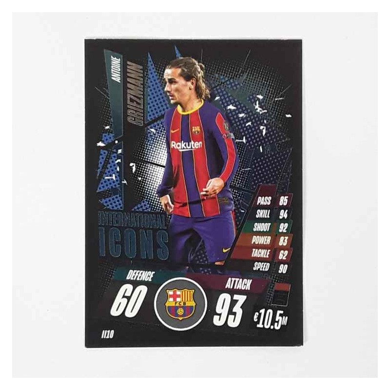 Match Attax International Icon Antoine Griezmann