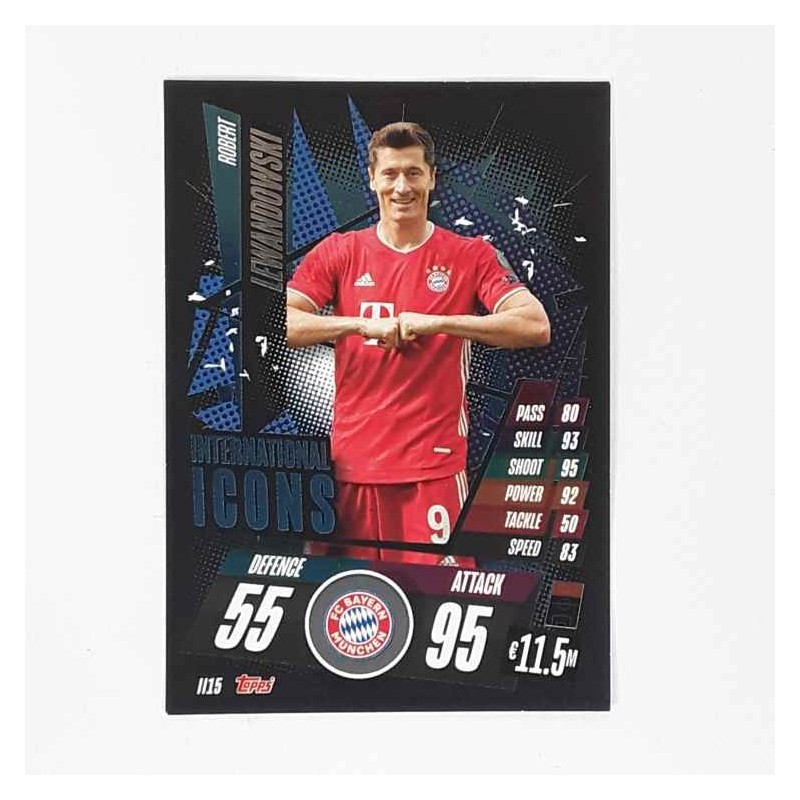 Match Attax International Icon Robert Lewandowski