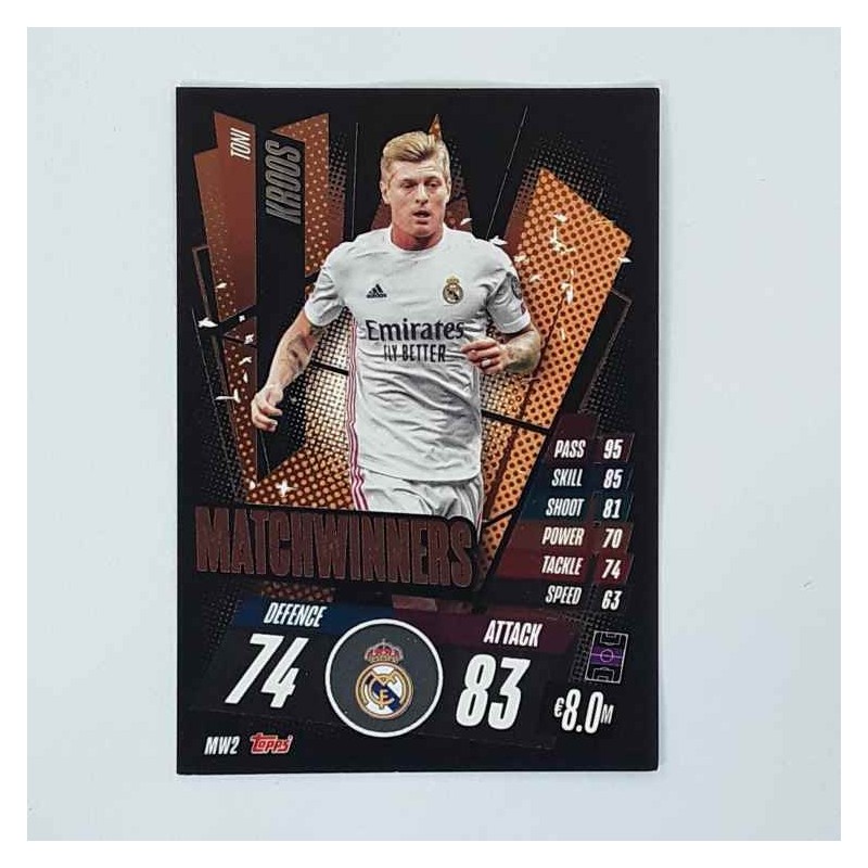 Match Attax Matchwinners Toni Kroos