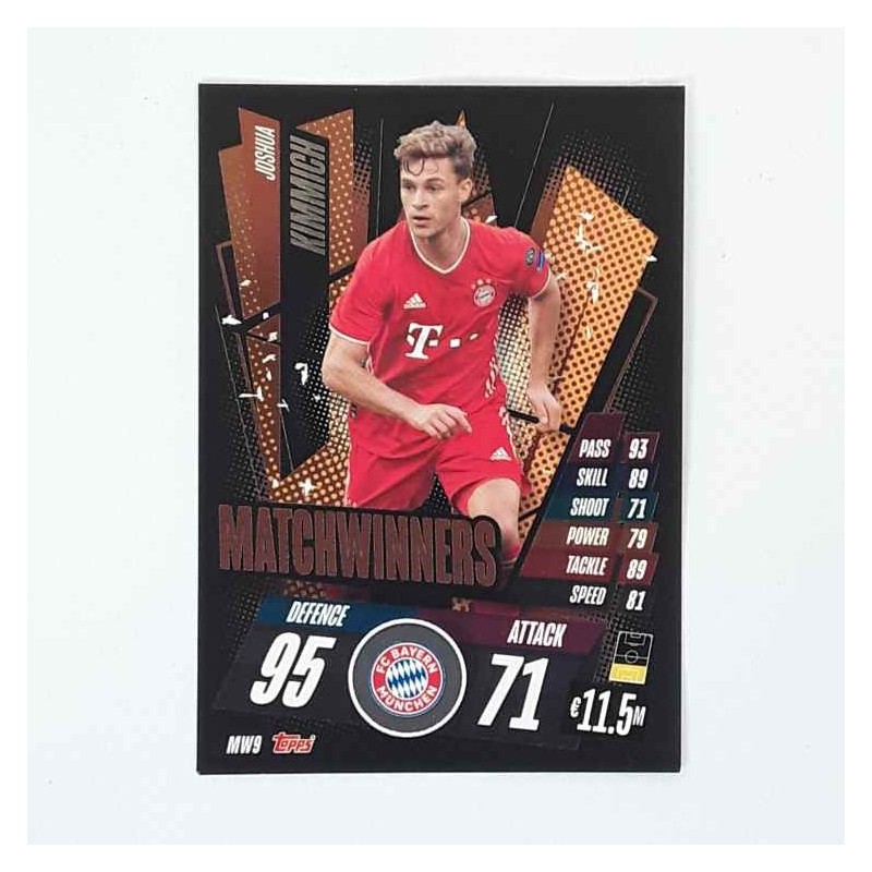 Match Attax Matchwinners Joshua Kimmich