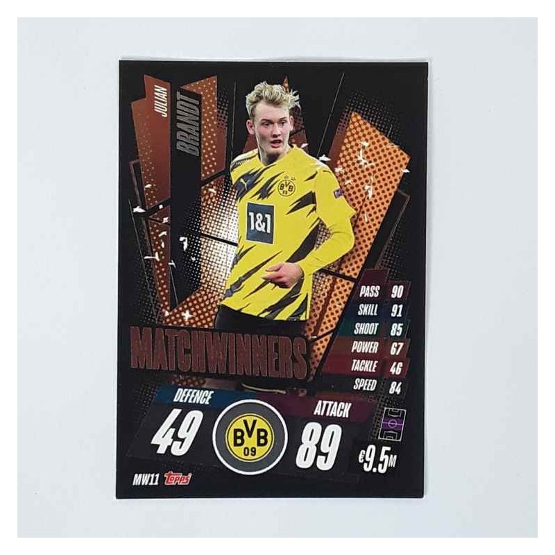 Match Attax Matchwinners Julian Brandt