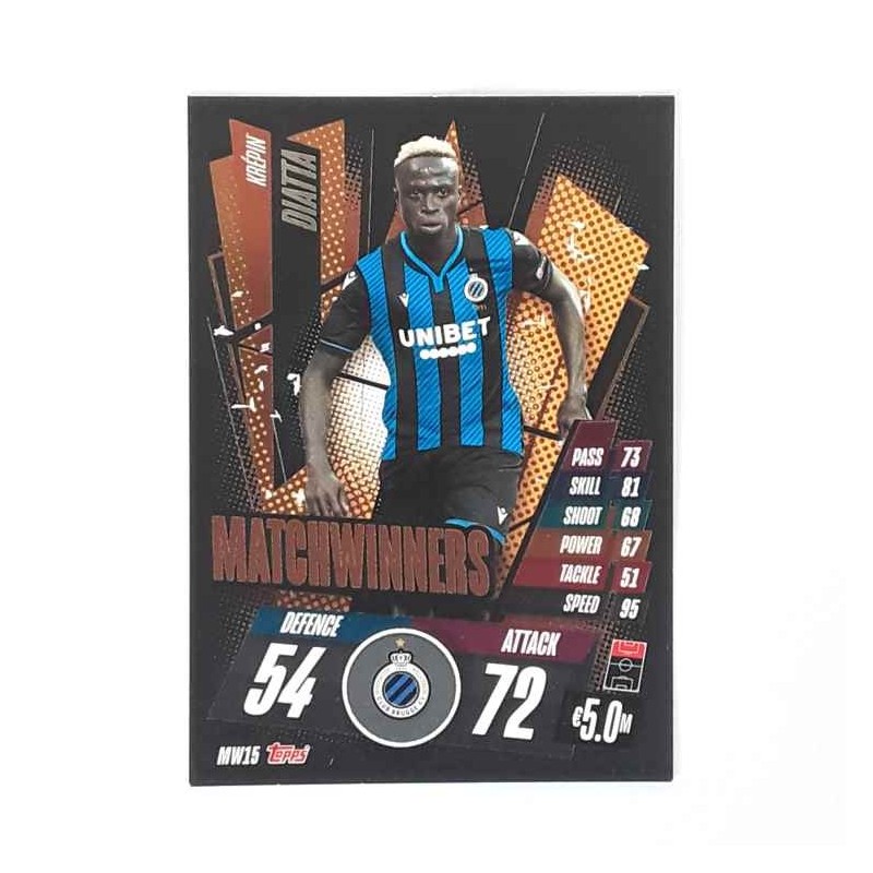 Match Attax Matchwinners Krepin Diatta