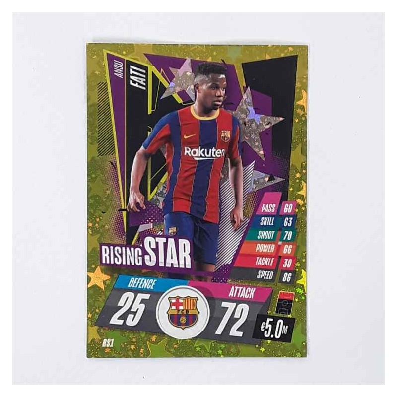 Match Attax Rising Star Ansu Fati