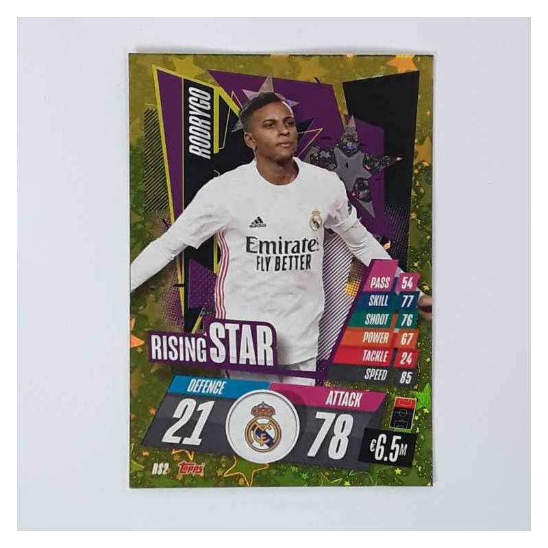 Match Attax Rising Star Rodrygo