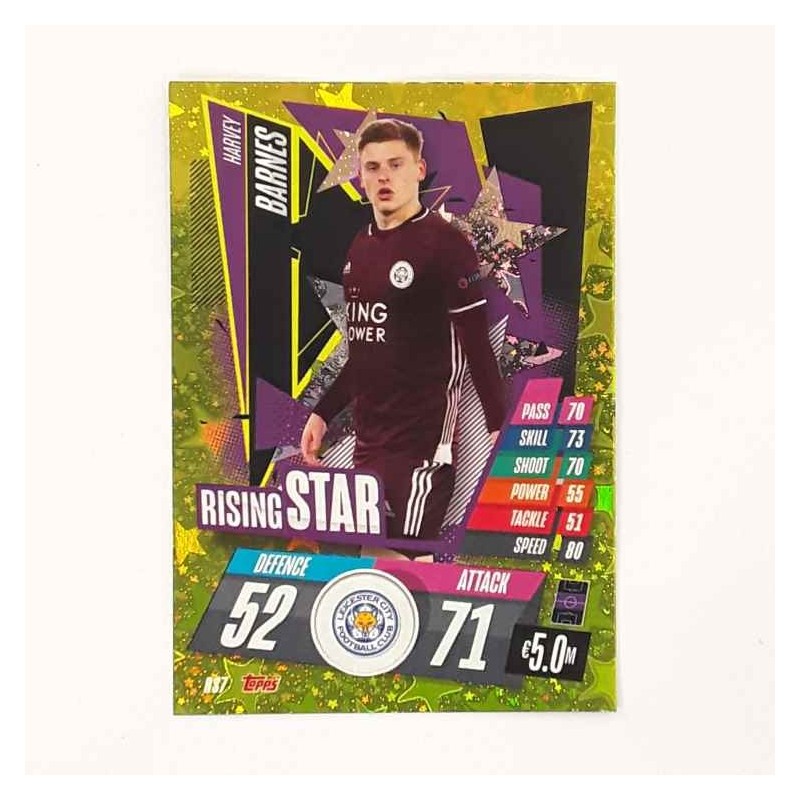 Match Attax Rising Star Harvey Barnes