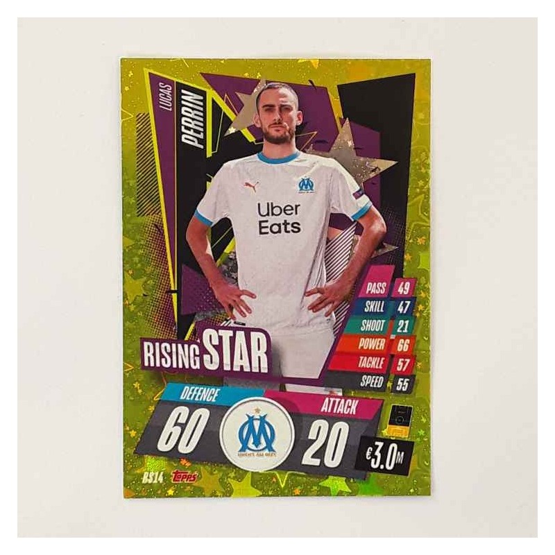 Match Attax Rising Star Lucas Perrin