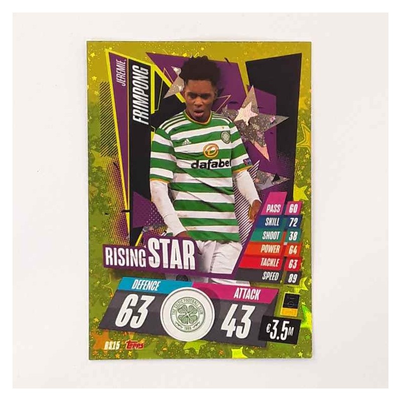 Match Attax Rising Star Jeremie Frimpong