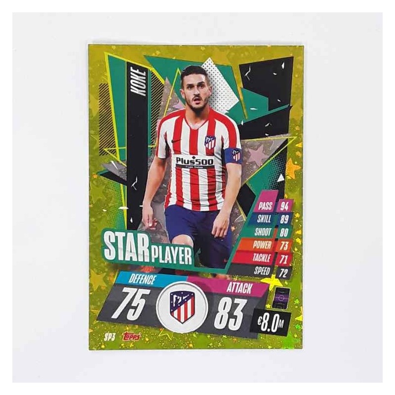 Match Attax Star Player Koke