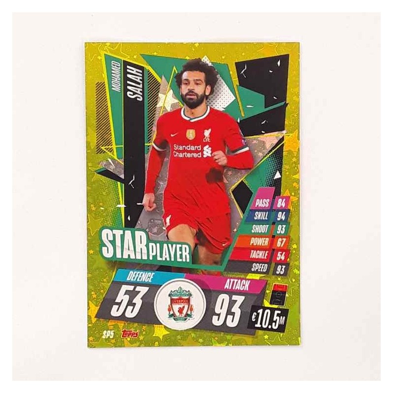 Match Attax Star Player Mohamed Salah