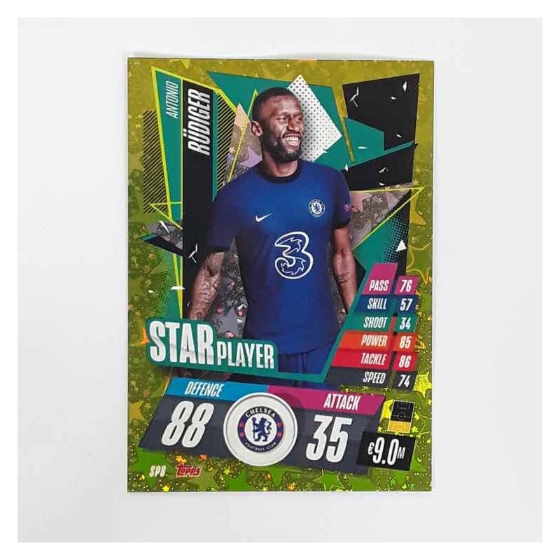 Match Attax Star Player Antonio Rudiger