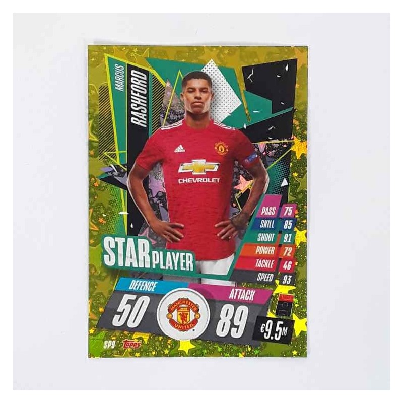 Match Attax Star Player Marcus Rashford