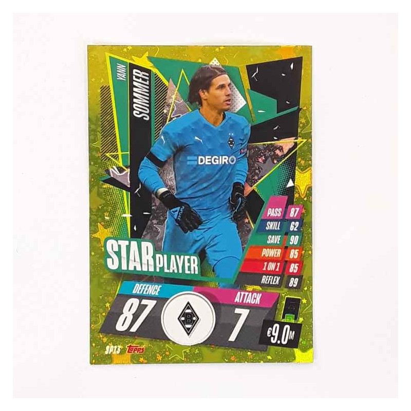 Match Attax Star Player Yann Sommer