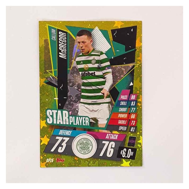 Match Attax Star Player Callum McGregor