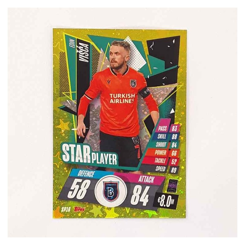 Match Attax Star Player Edin Visca