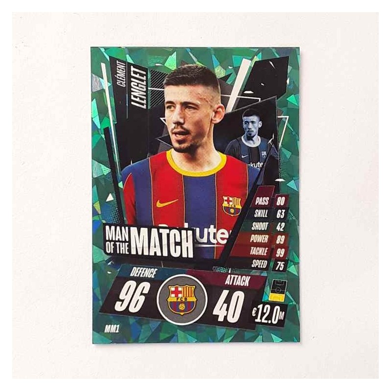 Match Attax Man Of the Match Clement Lenglet