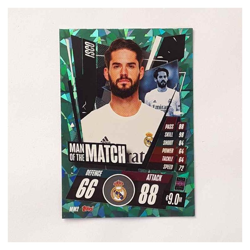 Match Attax Man Of the Match Isco