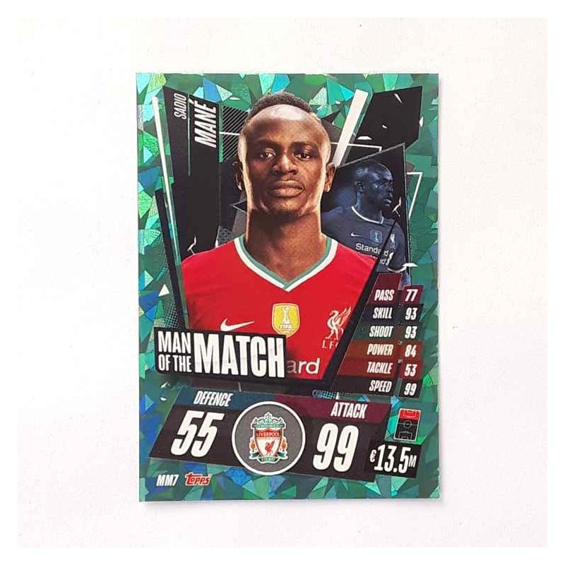 Match Attax Man Of the Match Sadio Mane