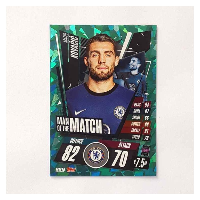 Match Attax Man Of the Match Mateo Kovacic