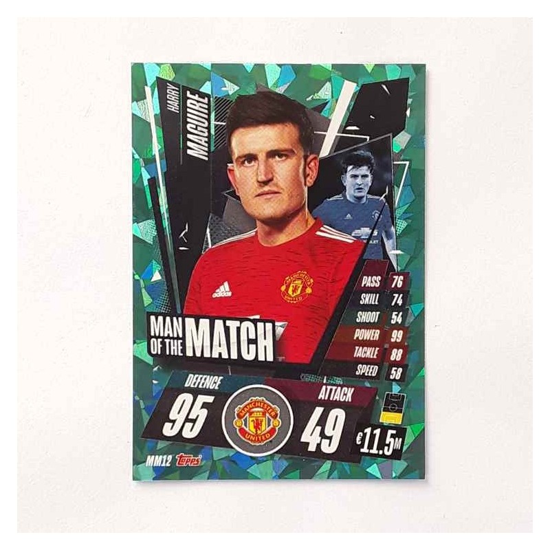 Match Attax Man Of the Match Harry Maguire