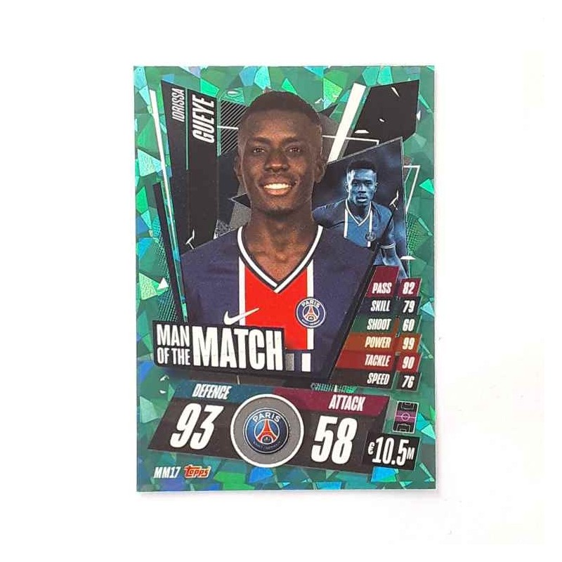 Match Attax Man Of the Match Idrissa Gueye