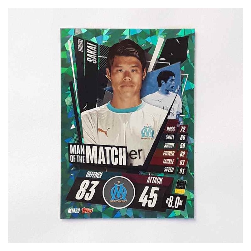 Match Attax Man Of the Match Hiroki Sakai