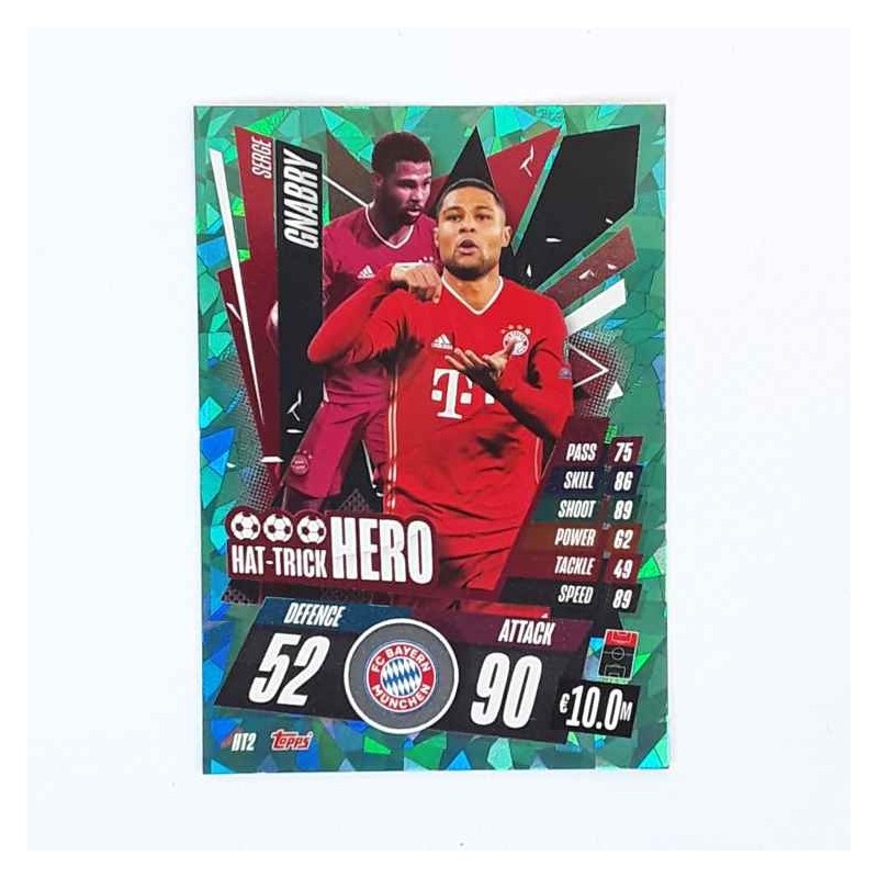 Match Attax Hat trick Hero Serge Gnabry