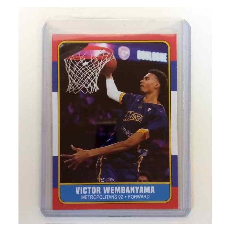 Victor Wembanyama 86 Style France Promo Rookie