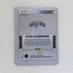 Victor Wembanyama Panini Instant 19