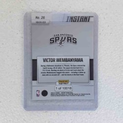 Victor Wembanyama Panini Instant 26