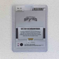 Victor Wembanyama Panini Instant 32