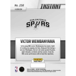 Victor Wembanyama Panini Instant 258