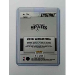 Victor Wembanyama Panini Instant 384