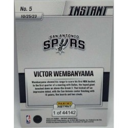 Victor Wembanyama Panini Instant 5