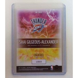 Gilgeous Alexander  2021-22  Panini NBA Instant Breakaway B10  1/2819