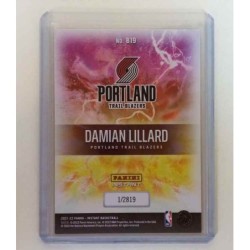 Damian Lillard  2021-22  Panini NBA Instant Breakaway B19  1/2819
