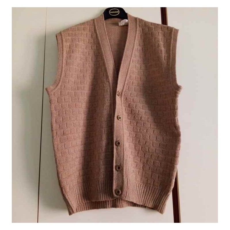 Gilet lana uomo vintage