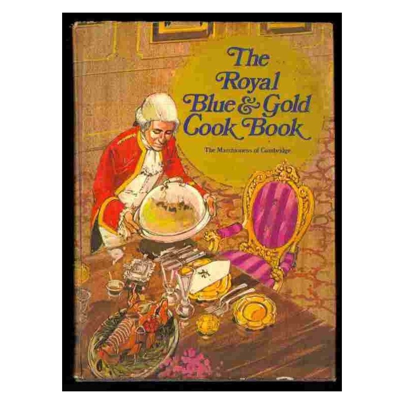 The Royal blue & Gold cook book di v.v.