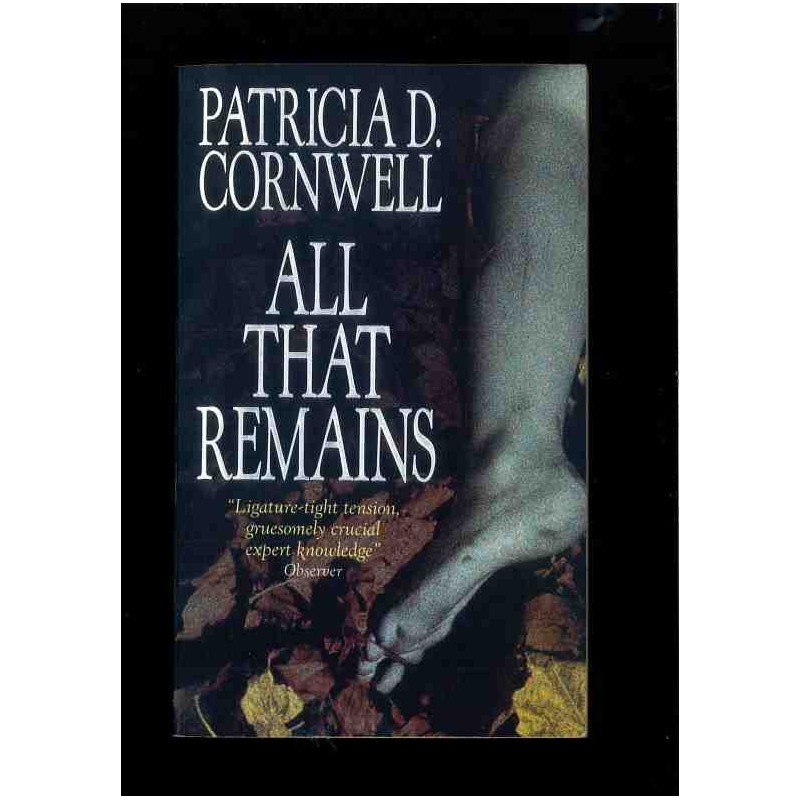 All that remains di Cornwell Patricia