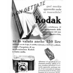 Kodak 50 anni dal primo apparecchio