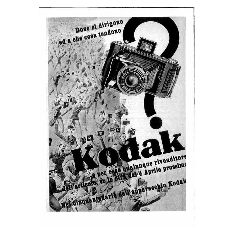 Kodak  50 anni dal primo apparecchio
