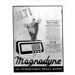 Magnadyne Sv10 Lo stradivario della radio