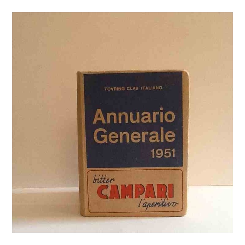 Annuario Generale 1951 Tci