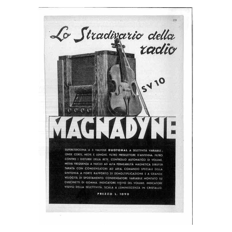 Magnadyne Sv77 Tutte le stazioni radio del mondo