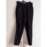 Pantaloni donna ACQUAMARINA pura lana vergine taglia 42 vintage