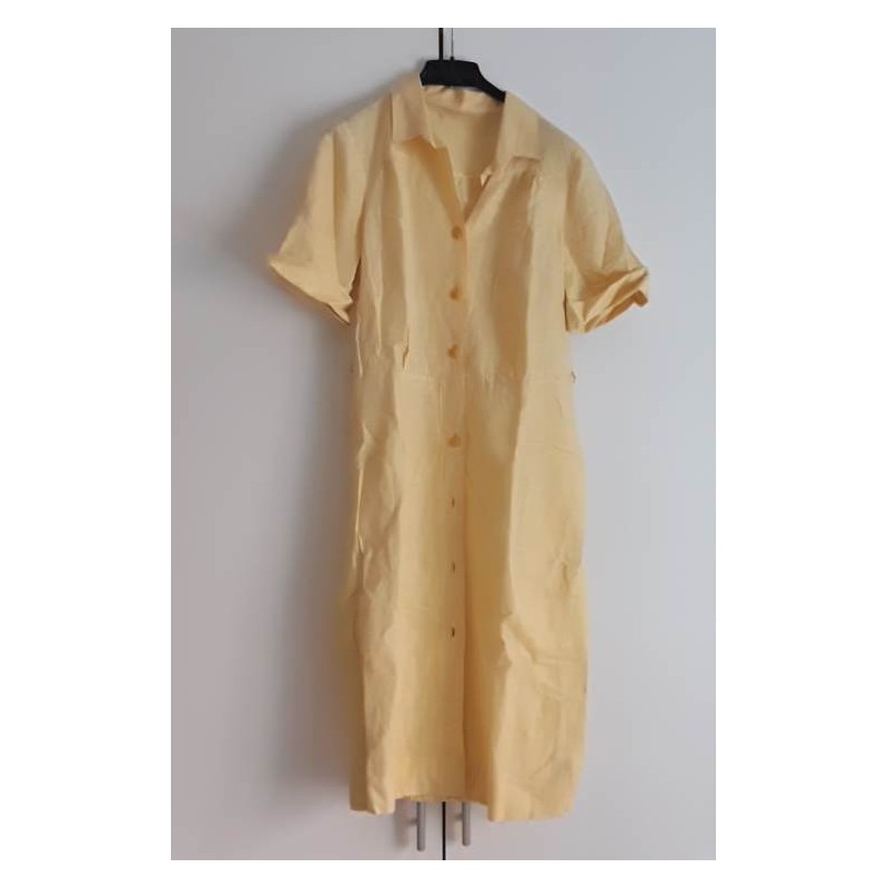 Abito donna misto lino taglia 44 vintage