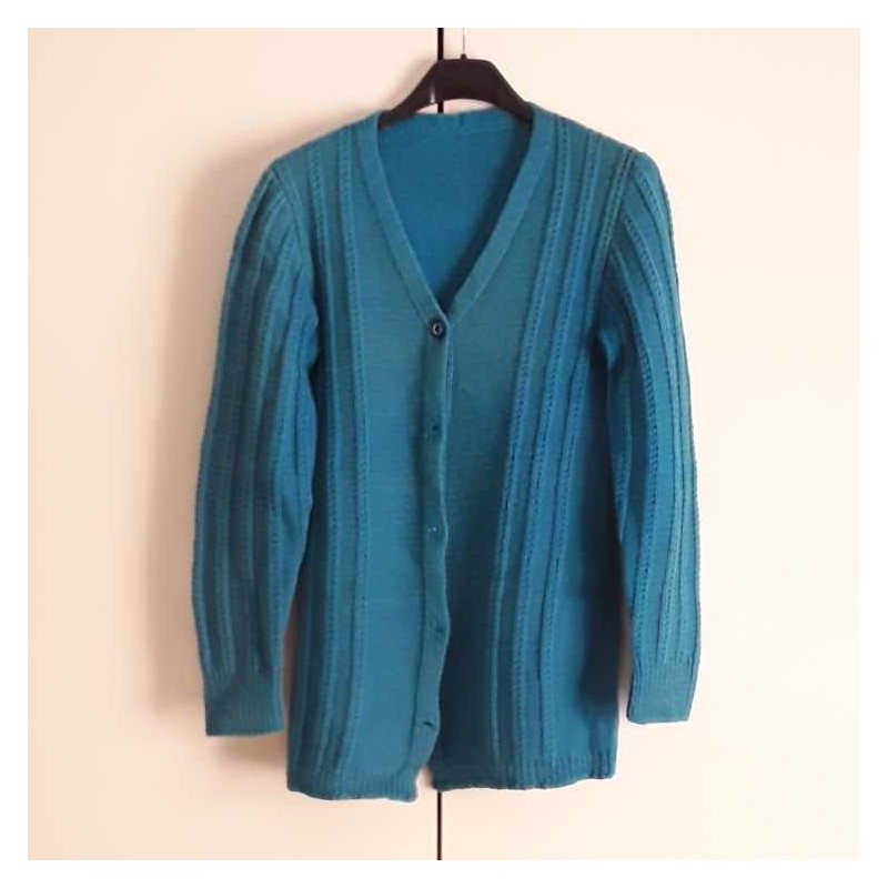 Cardigan lana sartoriale taglia M vintage