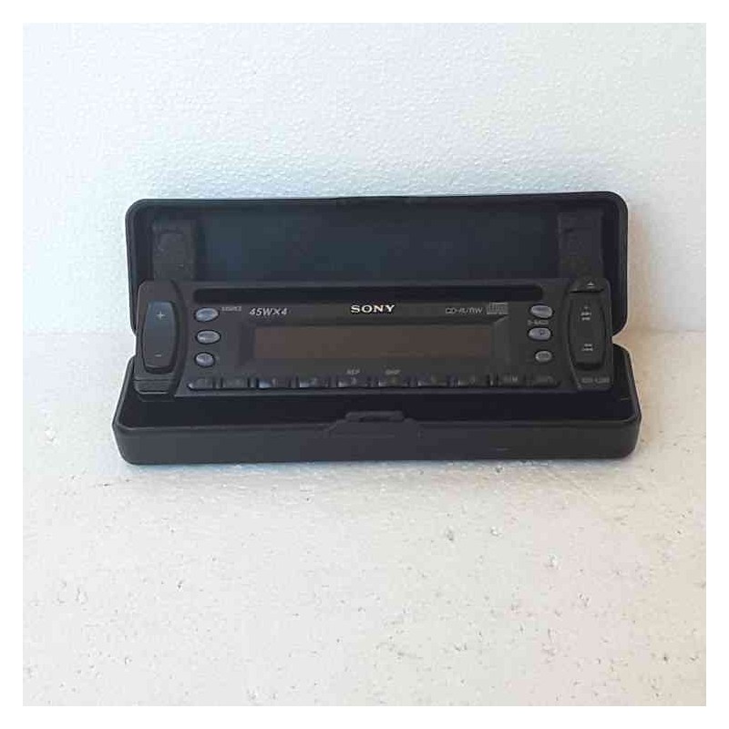 Autoradio cd Sony 45wx4 frontalino con custodia