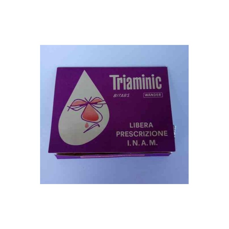 TRIAMINIC BITABS Wander anni 50 da collezione