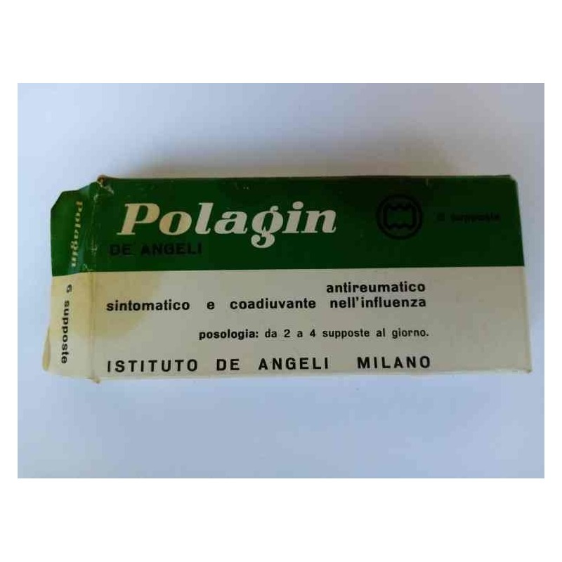 POLAGIN Istituto De Angeli Anni 60 con bugiardino da collezione